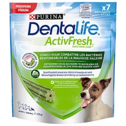 DENTALIFE - Friandises à mâcher ACTIVFRESH bucco-dentaire pour Petits Chiens - 115g