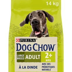 Dog Chow - Chien Adult Large Breed avec de la Dinde - 14 Kg
