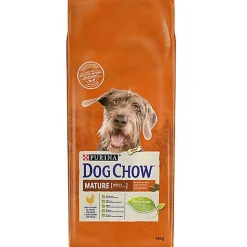 Dog Chow - Croquettes Mature au Poulet pour Chien - 14Kg
