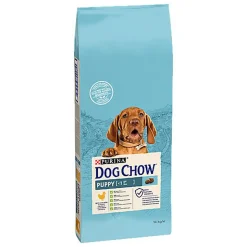 Dog Chow - Croquettes Puppy au Poulet pour Chiot - 14Kg