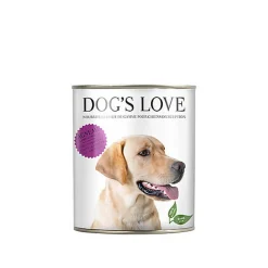 Dog's Love - Boîte Menu Complet 100% Naturel à l'Agneau pour Chien