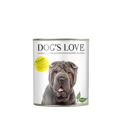 Dog's Love - Boîte Menu Complet 100% Naturel au Poulet pour Chien