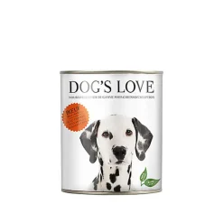Dog's Love - Boîte Menu Complet 100% Naturel au Bœuf pour Chien