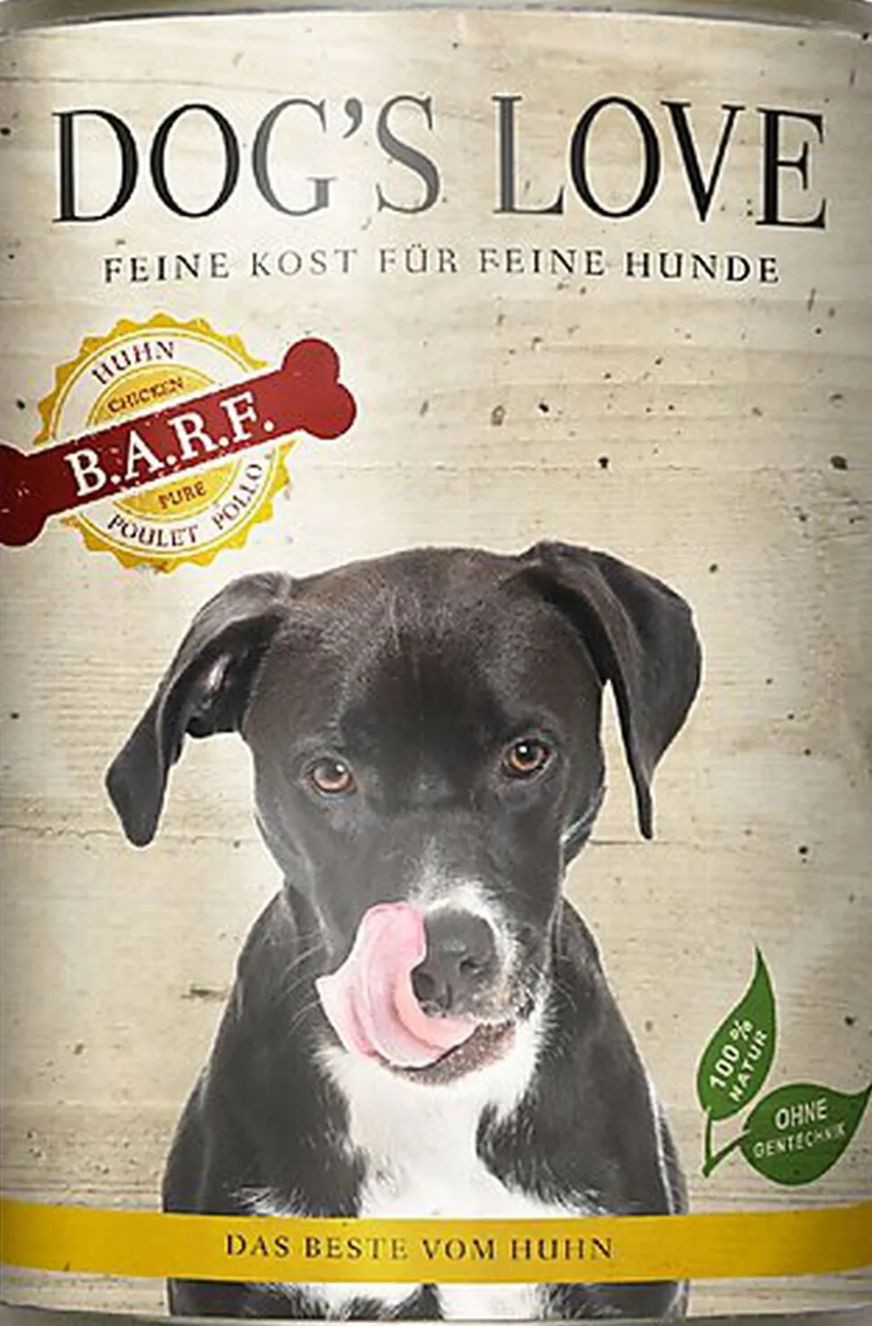 Dog's Love - Pâtée B.A.R.F Pure au Poulet pour Chiens - 400g