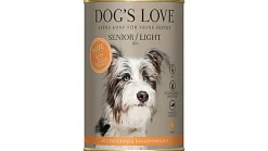 Dog's Love - Pâtée Senior Dinde Light pour Chiens - 400g