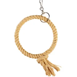 Duvoplus - Corde à anneaux en Sisal - 36x17x4cm