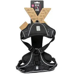 Duvoplus - Harnais Fashion Ultimate Fit No-Pull Noir pour Chiens