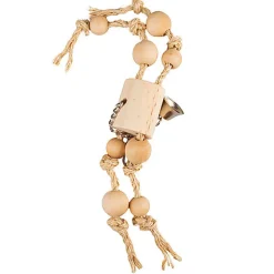 Duvoplus - Jouet avec Corde Sisal et Perles en Bois