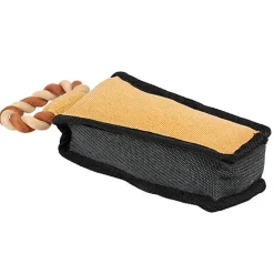 Duvoplus - Jouet Canvas haltère Multicolore - 8 x 8 x 20 cm