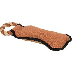 Duvoplus - Jouet Canvas os à mordiller Multicolore - 11 x 28 x 5 cm