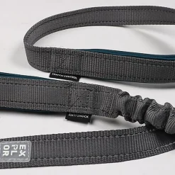 Duvoplus - Laisse Classic Ultimate Fit 2in1 Bleu Pétrol pour Chiens