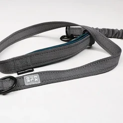 Duvoplus - Laisse Classic Ultimate Fit 2in1 Bleu Pétrol pour Chiens
