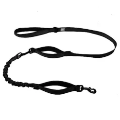 Duvoplus - Laisse Fashion Ultimate Fit 2in1 Noir pour Chiens