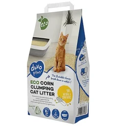 Duvoplus - Litière ECO Maïs Agglomérante pour Chat