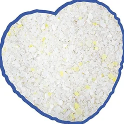 Duvoplus - Litière Premium Silica Citron Blanc/Jaune pour Chats - 5L/2Kg