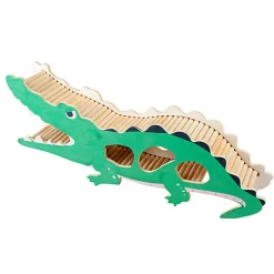 Duvoplus - Maison de Jeux en Bois Crocodile - 1,84x50x8,5x20cm