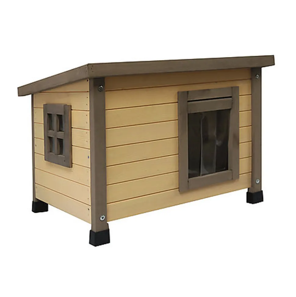 Duvoplus - Niche Pour Chien Woodland Dacha Country - 57x45x42,5cm