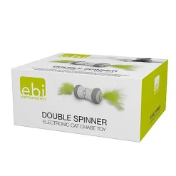 Ebi - Jouet Double spinner Blanc/Vert - 13 x 6 x 6 cm