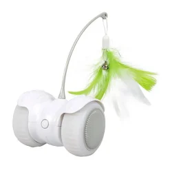 Ebi - Jouet RC cat chaser Blanc/Vert - 11 x 11 x 73 cm