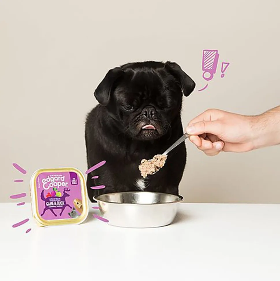 Edgard & Cooper - Barquette au Gibier et Canard pour Chien - 150g