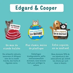 Edgard & Cooper - Barquette au Bœuf et Canard pour Chien - 150g