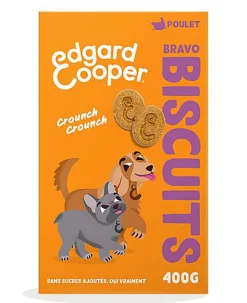 Edgard & Cooper - Biscuits Adulte au Poulet - 400g