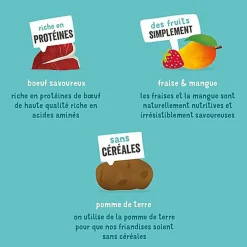 Edgard & Cooper - Bonbecs au Bœuf pour Chien - 50g