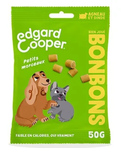 Edgard & Cooper - Bonbons Adulte Agneau & Poulet - 50g