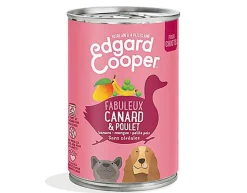 Edgard & Cooper - Boîte au Canard et Poulet pour Chiot - 400g