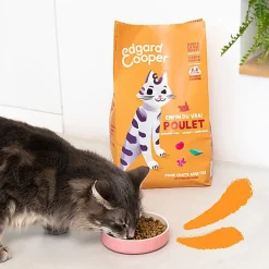 Edgard & Cooper - Croquettes au Poulet pour Chat Adulte