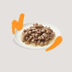 Edgard & Cooper - Multipack Pâtée Morceaux en Sauce pour Chat - 8x85g