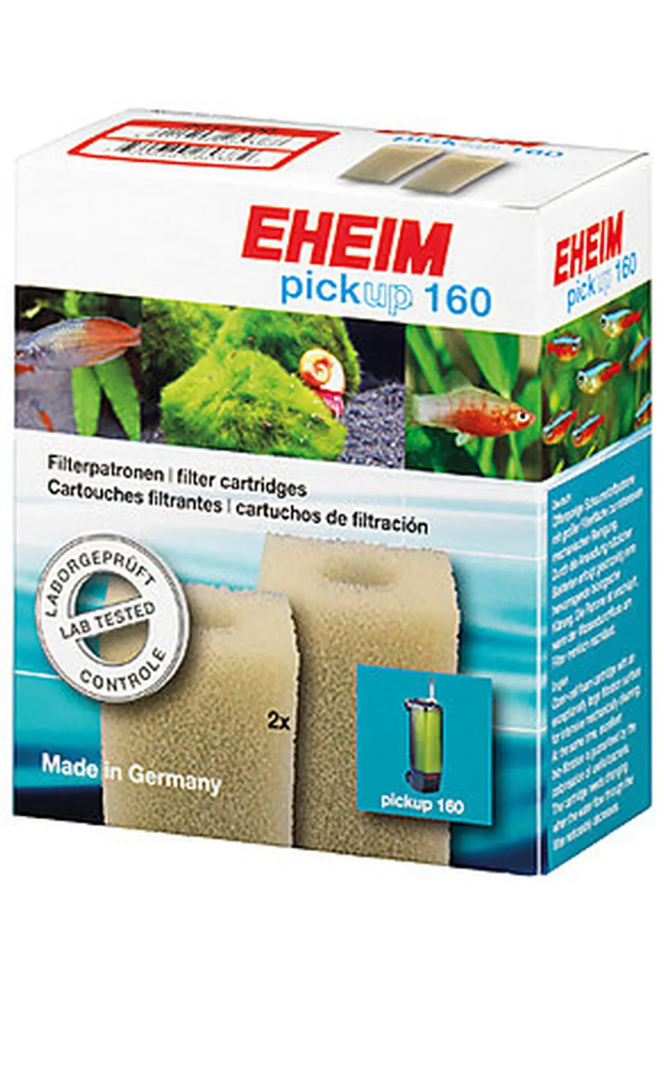 Eheim - Cartouche Filtrante pour Filtre Pickup 160 - x2