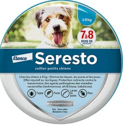 Elanco - Collier Seresto Antiparasitaires pour Petit Chien