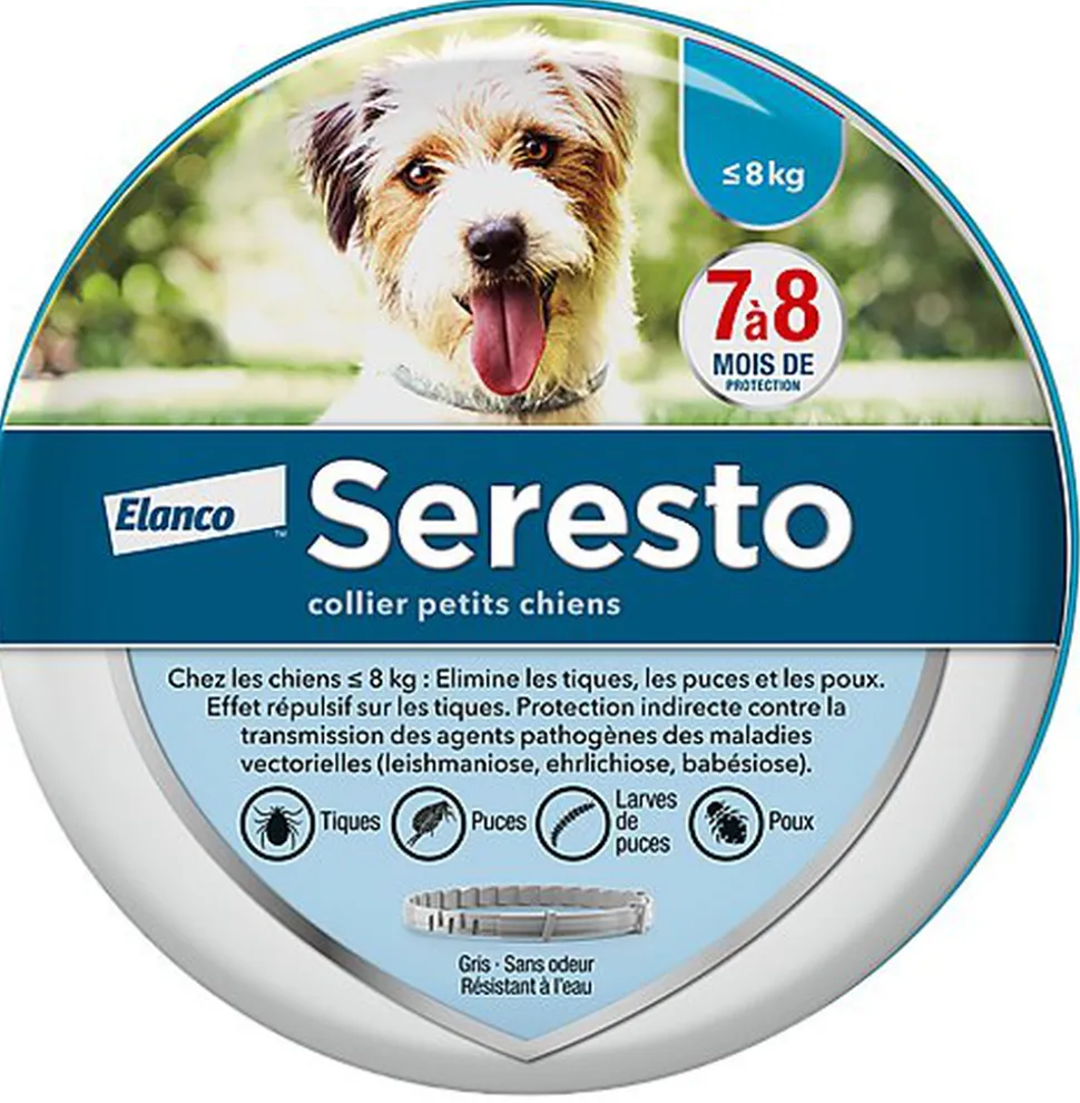 Elanco - Collier Seresto Antiparasitaires pour Petit Chien