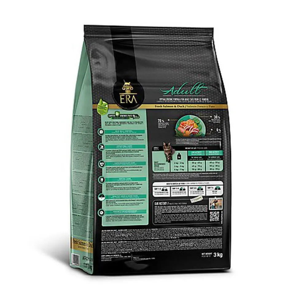 Era - Croquettes Sans Céréales Saumon et Canard pour Chat