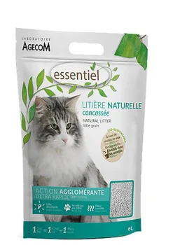 Essentiel - Litière concassée naturelle - 6L