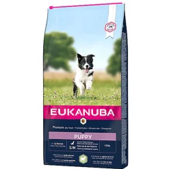 Eukanuba - Croquettes Chiot & Junior Pour Petite et Moyenne Race Agneau & Riz