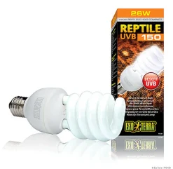 Exo Terra - Ampoule UVB 150 Fluocompact pour Terrarium Reptile - 26W