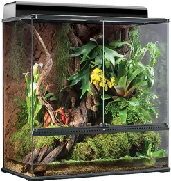 Exo Terra - Terrarium en Verre pour Reptile - 90x45x90cm