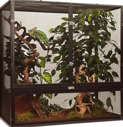 Exo Terra - Terrarium  Screen L pour Reptiles - 90x45x90cm