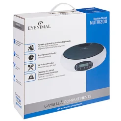 Eyenimal - Gamelle 5 Compartiments Nutri200 pour Chiens et Chats