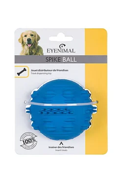 Eyenimal - Jouet SPIKE BALL Distributeur de Friandises pour Chiens - 8cm