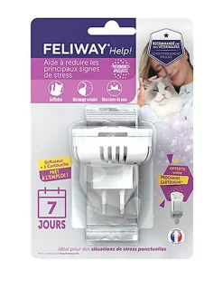 Feliway Help - Diffuseur + 1 Cartouche pour le Stress du Chat