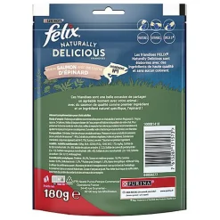 Felix - Friandises Naturally Delicious au Saumon pour Chat - 180g
