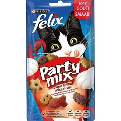 Felix - Friandises Party Mix Saveur Grillade pour Chat - 60g