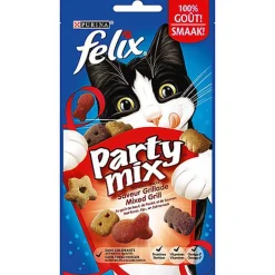 Felix - Friandises Party Mix Saveur Grillade pour Chat - 60g