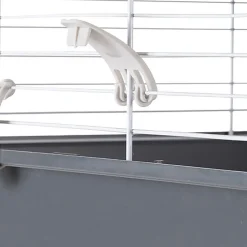 Ferplast - Cage Barn Double 100 pour Lapins - Blanc