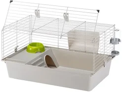 Ferplast - Cage Cavie 80 pour Cochon d Inde - Gris