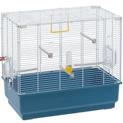 Ferplast - Cage Piano 4 pour Oiseaux - Bleu