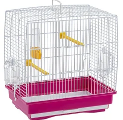 Ferplast - Cage Rekord 1 pour Oiseaux Exotiques - Fuchsia